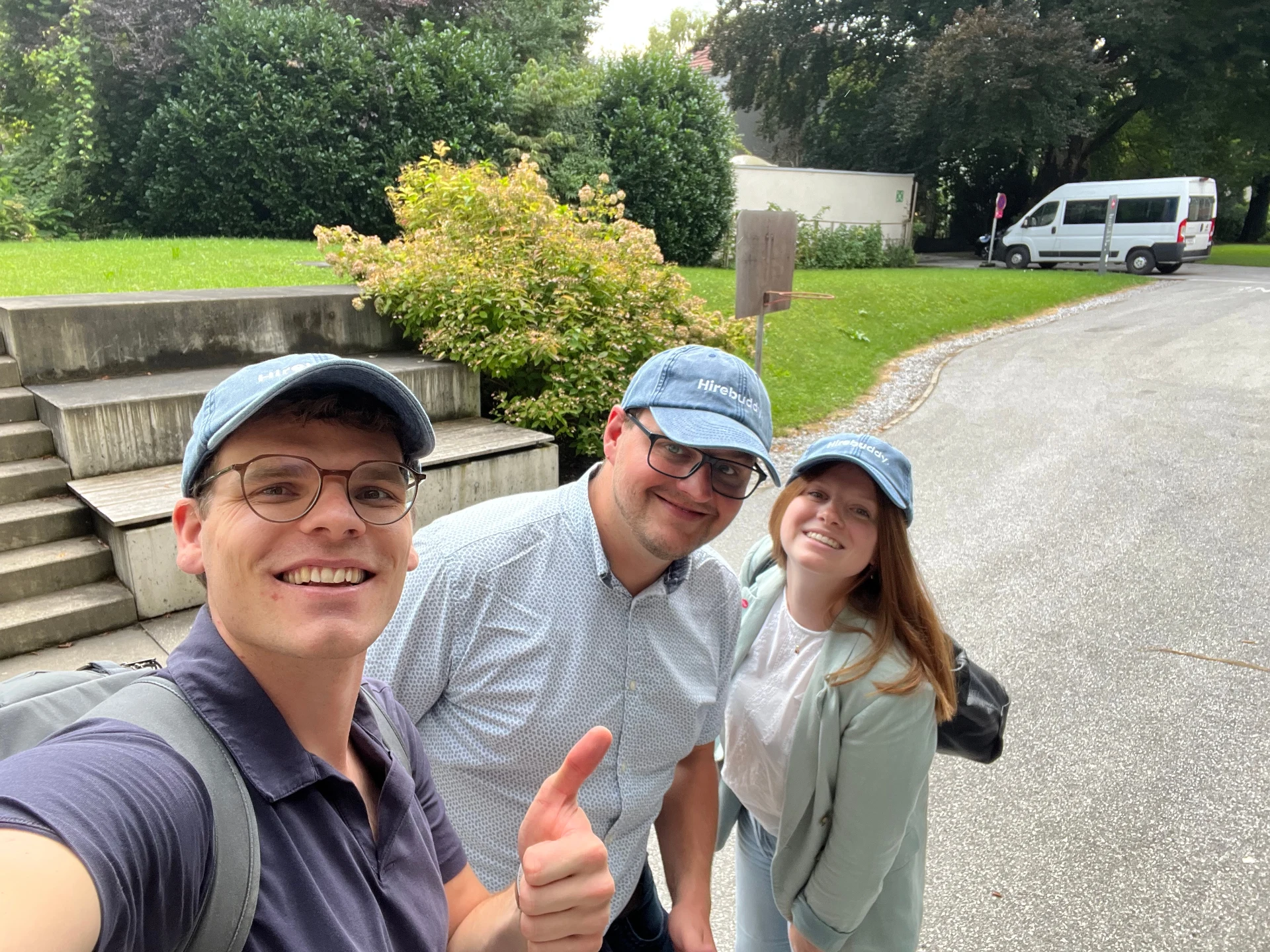 Hirebuddy Team vor Ort beim slw Tirol